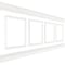 Ekena Millwork Wainscot Paneling Kit, Urethane, 94-1/2 in L, Factory Primed WPKUSQ071P040 - alternate 4